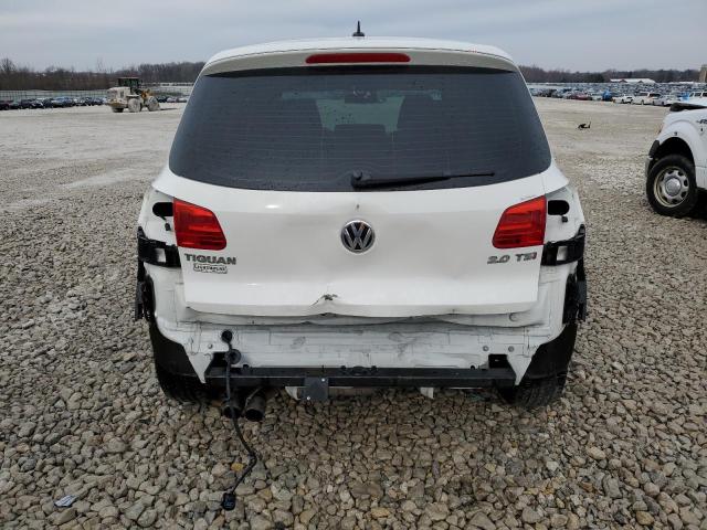 WVGAV7AX9DW044488 - 2013 VOLKSWAGEN TIGUAN S WHITE photo 6