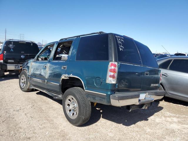 1GNEK13R1XJ327776 - 1999 CHEVROLET TAHOE K1500 TEAL photo 2