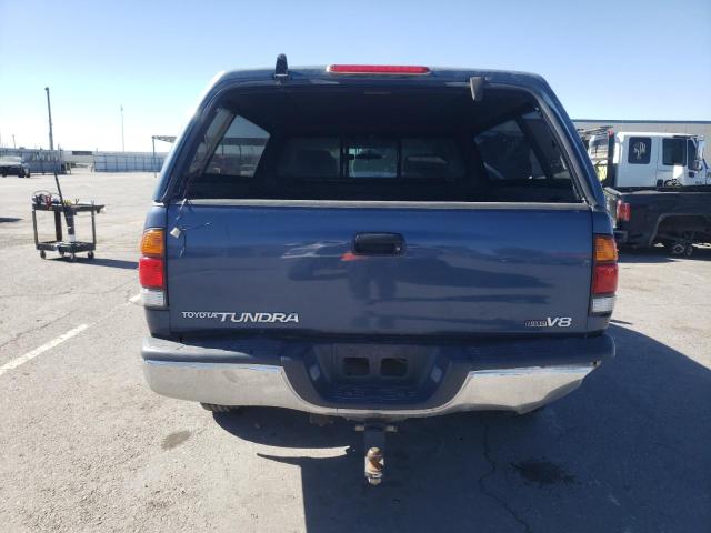 5TBRT34194S450096 - 2004 TOYOTA TUNDRA ACCESS CAB SR5 BLUE photo 6