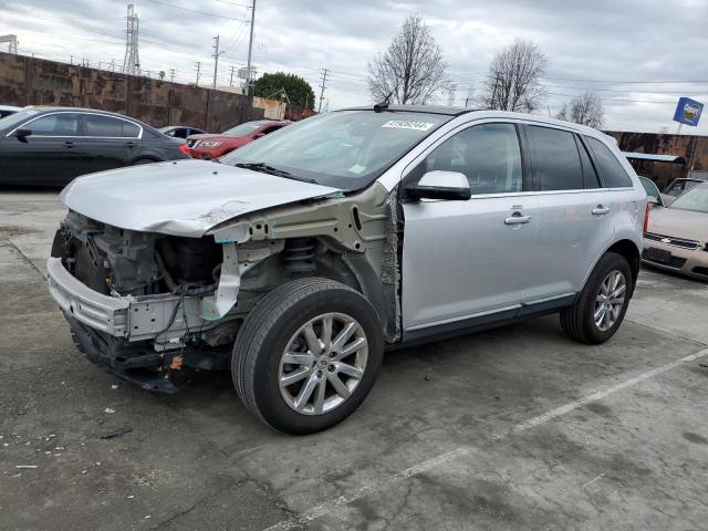 2FMDK3KC1CBA12757 - 2012 FORD EDGE LIMITED SILVER photo 1