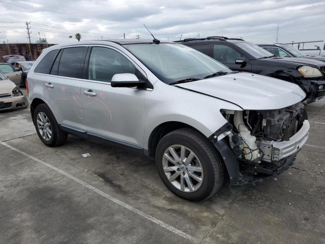 2FMDK3KC1CBA12757 - 2012 FORD EDGE LIMITED SILVER photo 4
