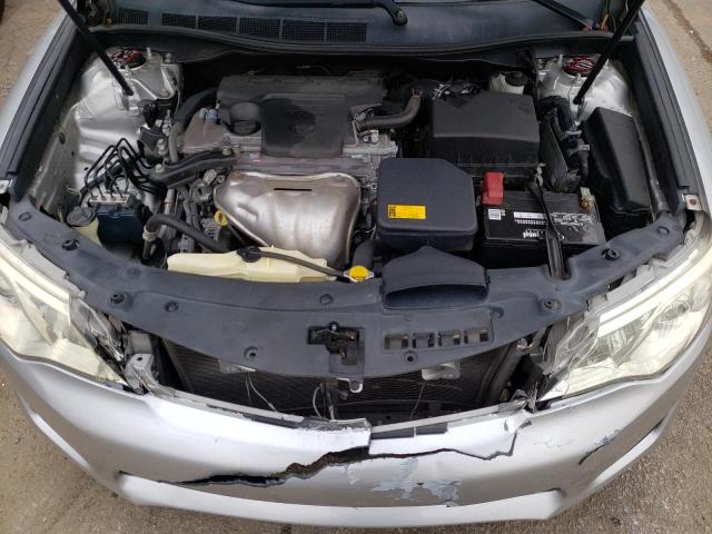 4T4BF1FK2DR288741 - 2013 TOYOTA CAMRY L SILVER photo 11