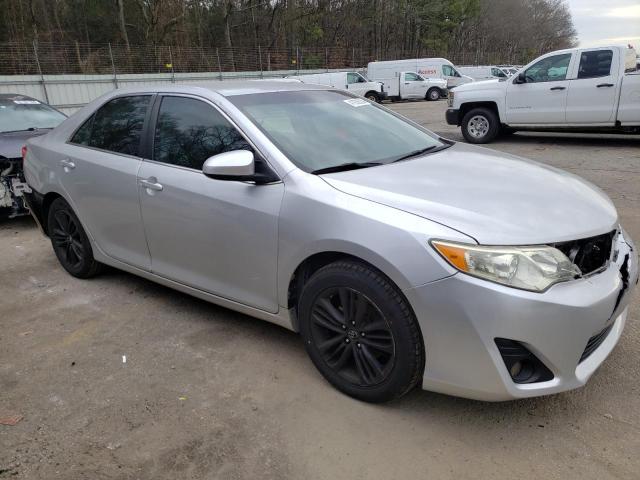 4T4BF1FK2DR288741 - 2013 TOYOTA CAMRY L SILVER photo 4