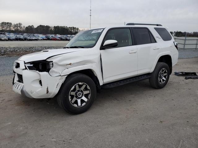 JTEBU5JR1K5703714 - 2019 TOYOTA 4RUNNER SR5 WHITE photo 1