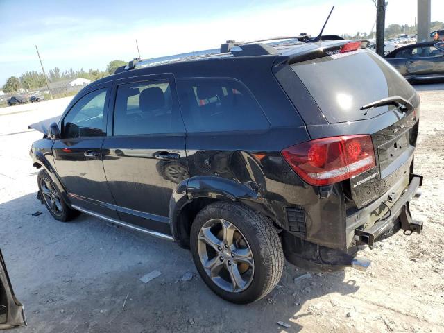 3C4PDCGG8HT607981 - 2017 DODGE JOURNEY CROSSROAD BLACK photo 2