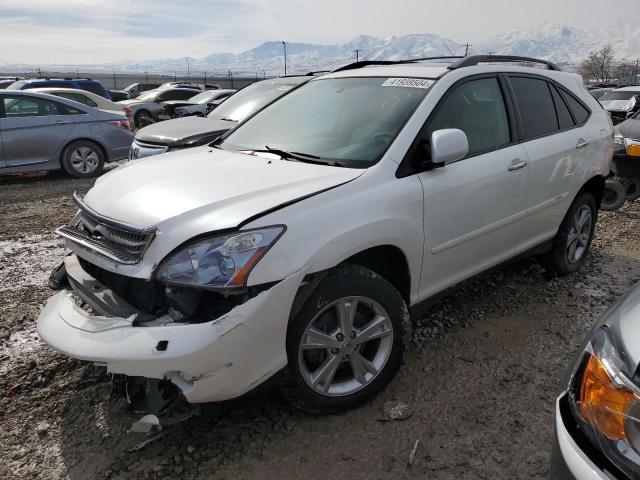 JTJHW31U882056057 - 2008 LEXUS RX 400H WHITE photo 1