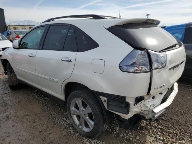 JTJHW31U882056057 - 2008 LEXUS RX 400H WHITE photo 2