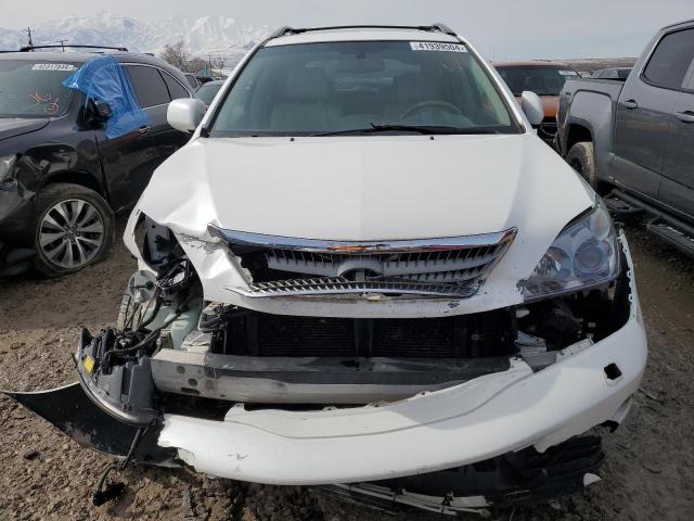 JTJHW31U882056057 - 2008 LEXUS RX 400H WHITE photo 5