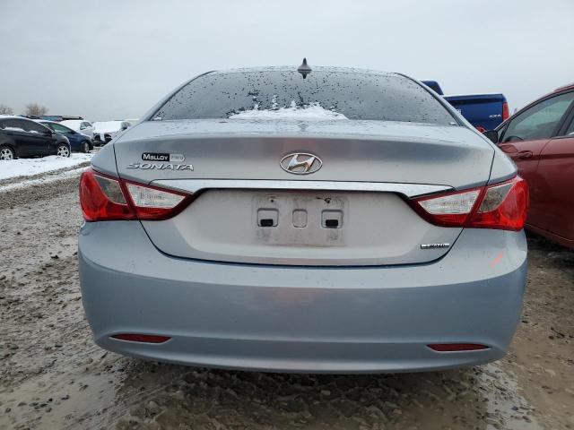 5NPEC4AC4DH623496 - 2013 HYUNDAI SONATA SE SILVER photo 6