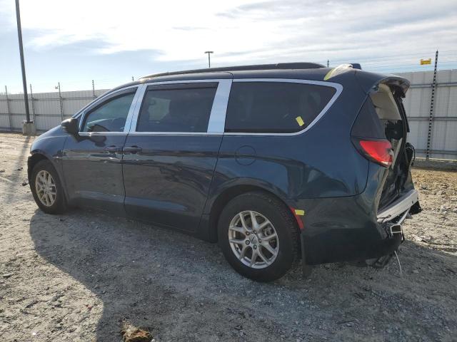 2C4RC1BG5NR213621 - 2022 CHRYSLER PACIFICA TOURING L BLUE photo 2