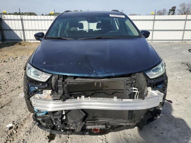 2C4RC1BG5NR213621 - 2022 CHRYSLER PACIFICA TOURING L BLUE photo 5