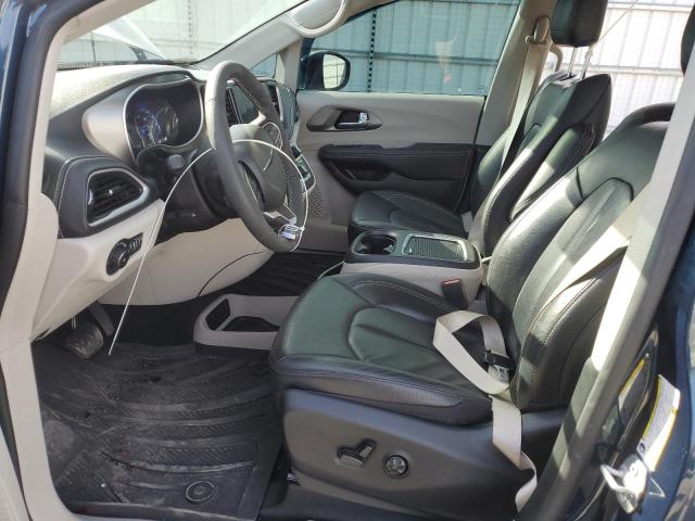 2C4RC1BG5NR213621 - 2022 CHRYSLER PACIFICA TOURING L BLUE photo 7
