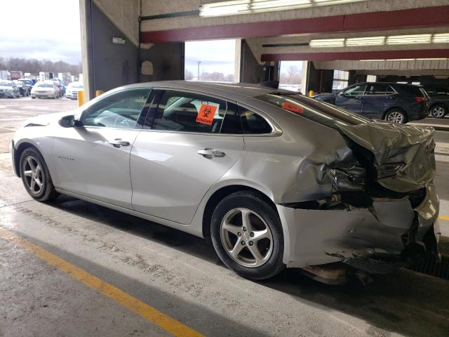 1G1ZB5ST5HF108413 - 2017 CHEVROLET MALIBU LS SILVER photo 2