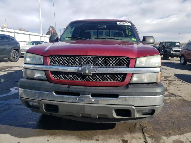 2GCEK13T051236834 - 2005 CHEVROLET SILVERADO K1500 BURGUNDY photo 5