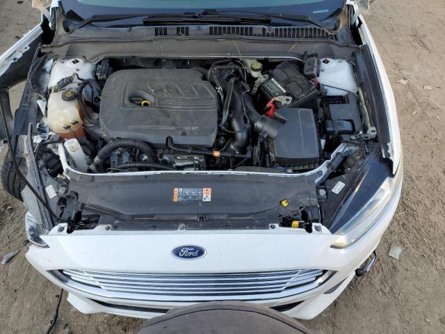 3FA6P0HD8ER231383 - 2014 FORD FUSION SE WHITE photo 11