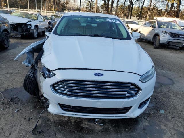 3FA6P0HD8ER231383 - 2014 FORD FUSION SE WHITE photo 5