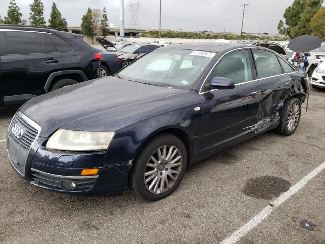 WAUDH74F27N084401 - 2007 AUDI A6 3.2 QUATTRO BLUE photo 1