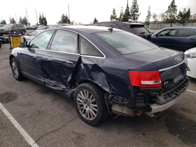 WAUDH74F27N084401 - 2007 AUDI A6 3.2 QUATTRO BLUE photo 2