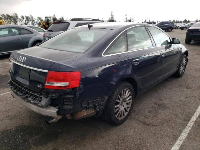 WAUDH74F27N084401 - 2007 AUDI A6 3.2 QUATTRO BLUE photo 3