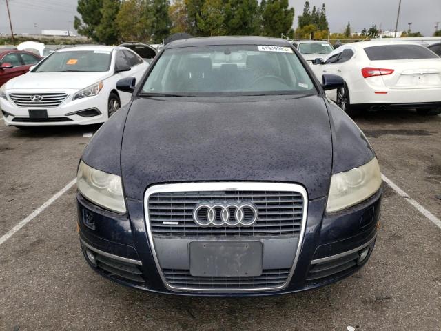 WAUDH74F27N084401 - 2007 AUDI A6 3.2 QUATTRO BLUE photo 5