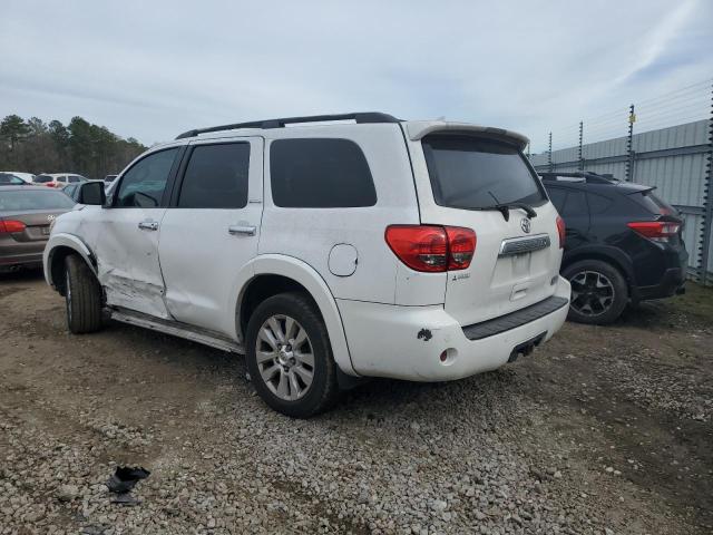 5TDKY5G17BS037379 - 2011 TOYOTA SEQUOIA LIMITED WHITE photo 2