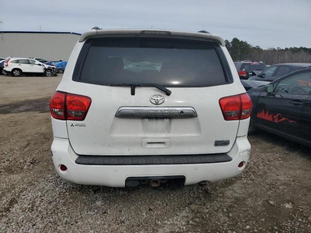 5TDKY5G17BS037379 - 2011 TOYOTA SEQUOIA LIMITED WHITE photo 6