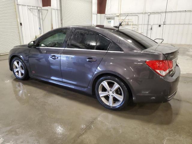 1G1PE5SB1E7171777 - 2014 CHEVROLET CRUZE LT GRAY photo 2