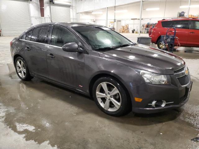 1G1PE5SB1E7171777 - 2014 CHEVROLET CRUZE LT GRAY photo 4