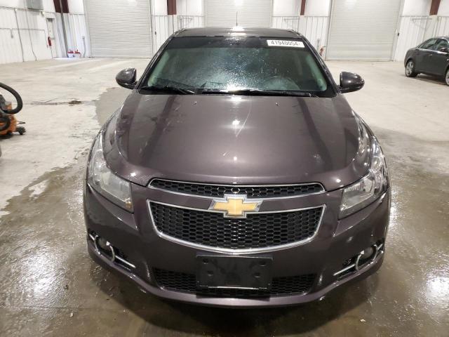 1G1PE5SB1E7171777 - 2014 CHEVROLET CRUZE LT GRAY photo 5