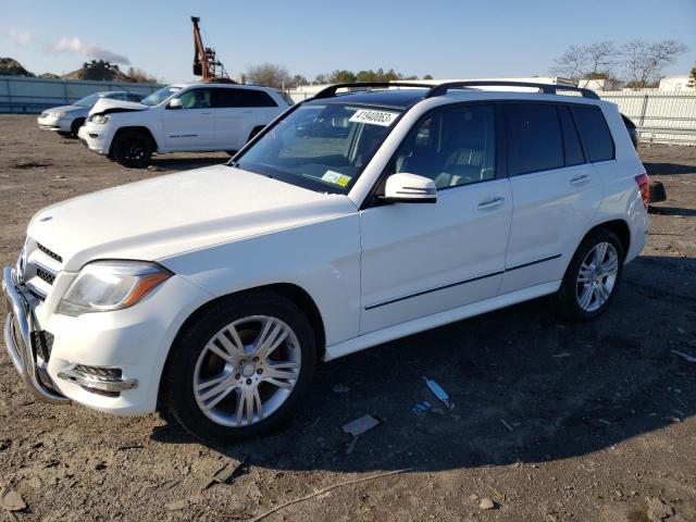 WDCGG8JB1EG262966 - 2014 MERCEDES-BENZ GLK 350 4MATIC WHITE photo 1