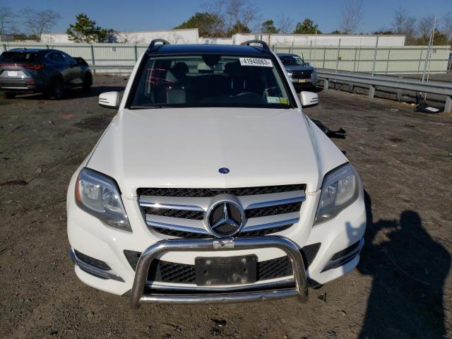 WDCGG8JB1EG262966 - 2014 MERCEDES-BENZ GLK 350 4MATIC WHITE photo 5