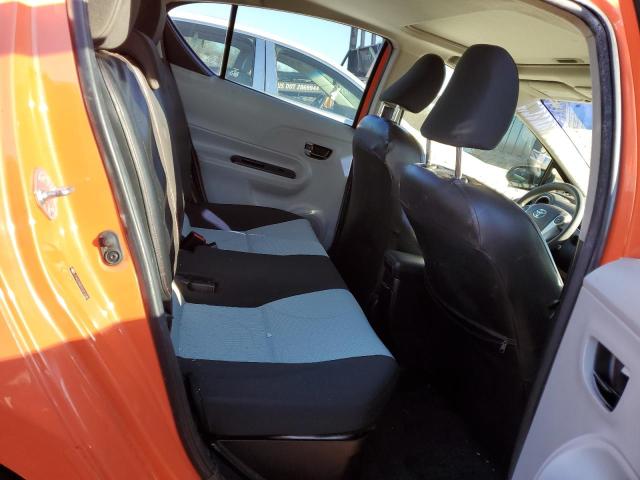 JTDKDTB37C1012389 - 2012 TOYOTA PRIUS C ORANGE photo 10