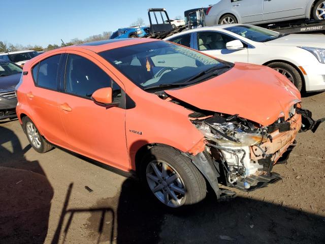 JTDKDTB37C1012389 - 2012 TOYOTA PRIUS C ORANGE photo 4