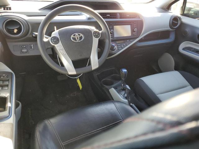 JTDKDTB37C1012389 - 2012 TOYOTA PRIUS C ORANGE photo 8