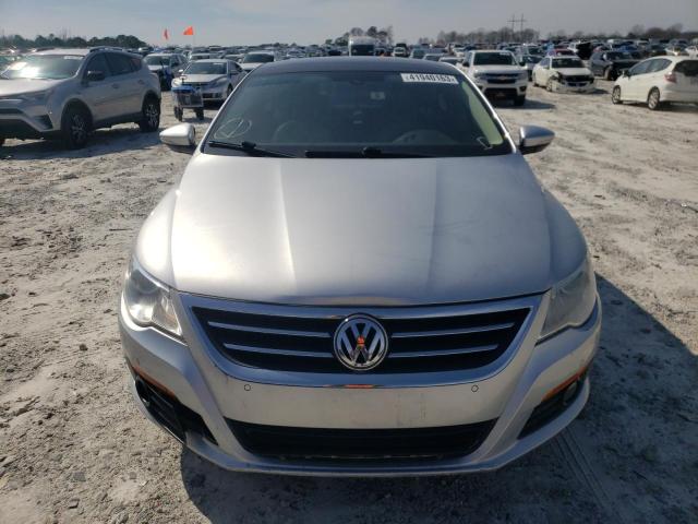 WVWHN7AN7AE546919 - 2010 VOLKSWAGEN CC LUXURY SILVER photo 5