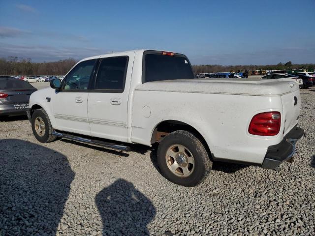 1FTRW07L63KB19914 - 2003 FORD F150 SUPERCREW WHITE photo 2