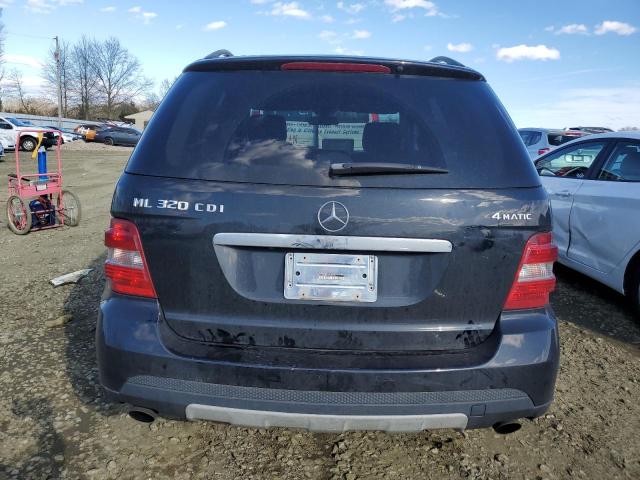 4JGBB22E97A220714 - 2007 MERCEDES-BENZ ML 320 CDI BLACK photo 6
