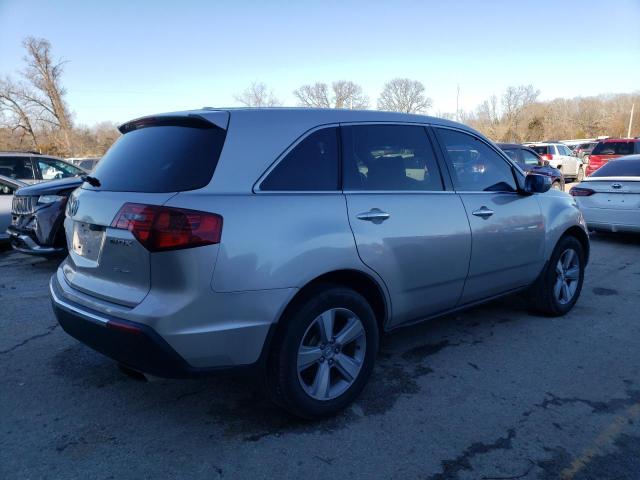 2HNYD2H27CH529951 - 2012 ACURA MDX SILVER photo 3