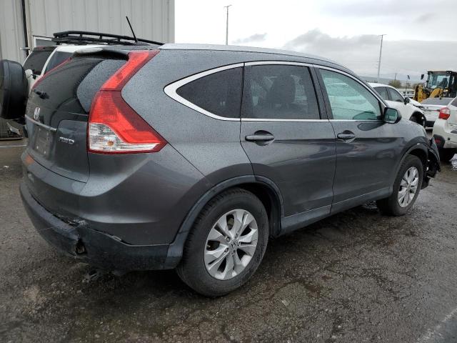 2HKRM4H74DH662063 - 2013 HONDA CR-V EXL GRAY photo 3