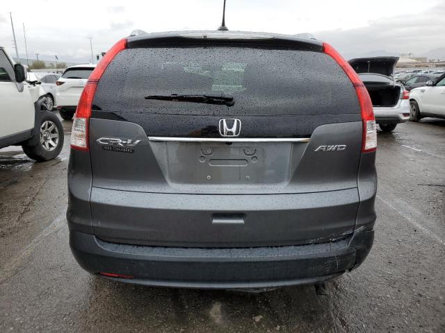 2HKRM4H74DH662063 - 2013 HONDA CR-V EXL GRAY photo 6