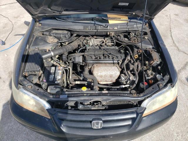 1HGCG65892A004590 - 2002 HONDA ACCORD EX BLACK photo 11