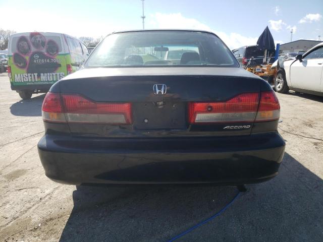 1HGCG65892A004590 - 2002 HONDA ACCORD EX BLACK photo 6