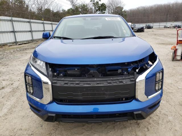 JA4APUAU2MU010790 - 2021 MITSUBISHI OUTLANDER ES BLUE photo 5