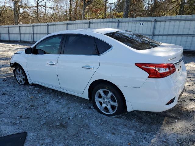 3N1AB7AP0HY261040 - 2017 NISSAN SENTRA S WHITE photo 2