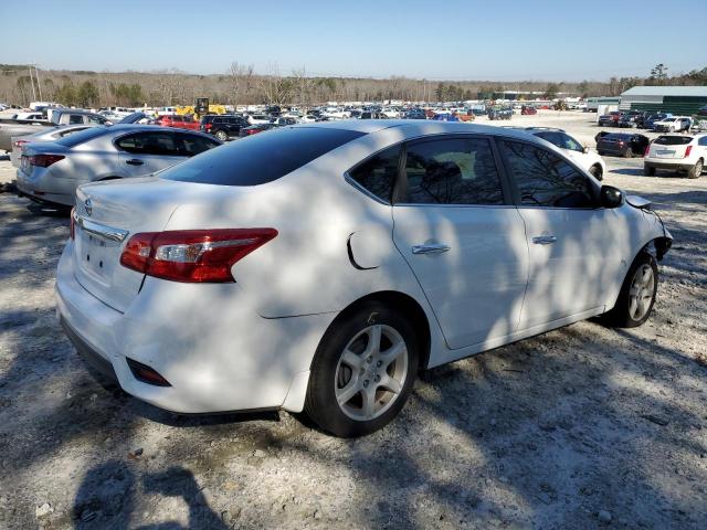 3N1AB7AP0HY261040 - 2017 NISSAN SENTRA S WHITE photo 3