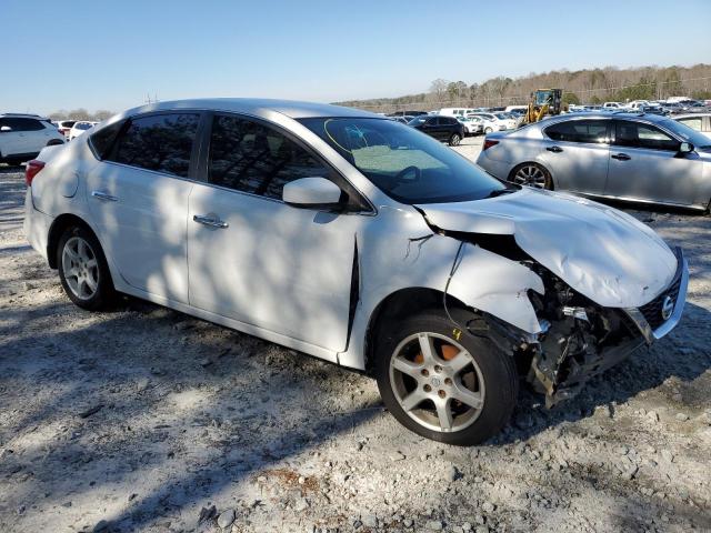 3N1AB7AP0HY261040 - 2017 NISSAN SENTRA S WHITE photo 4