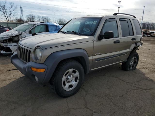 1J4GK48K04W241270 - 2004 JEEP LIBERTY SP BROWN photo 1