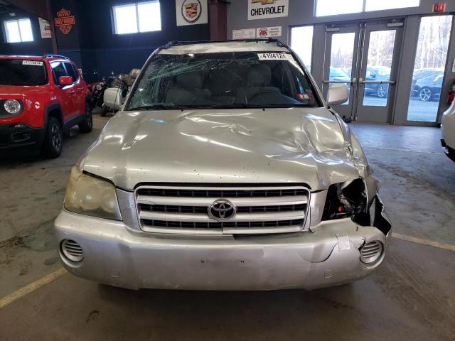 JTEGD21A030068482 - 2003 TOYOTA HIGHLANDER SILVER photo 5