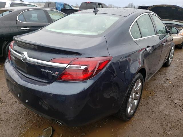 2G4GP5EX9E9217889 - 2014 BUICK REGAL PREMIUM BLACK photo 4