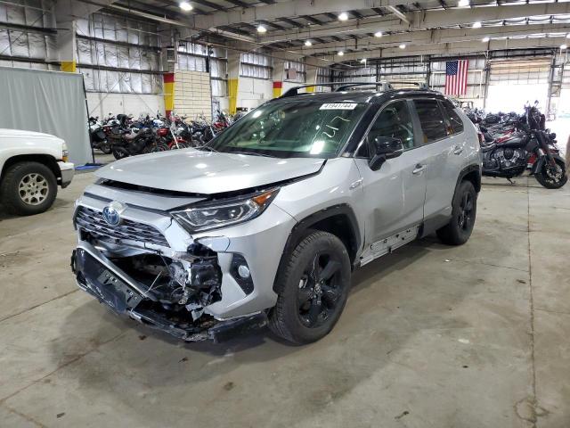 JTMEWRFV4LJ033481 - 2020 TOYOTA RAV4 XSE SILVER photo 1